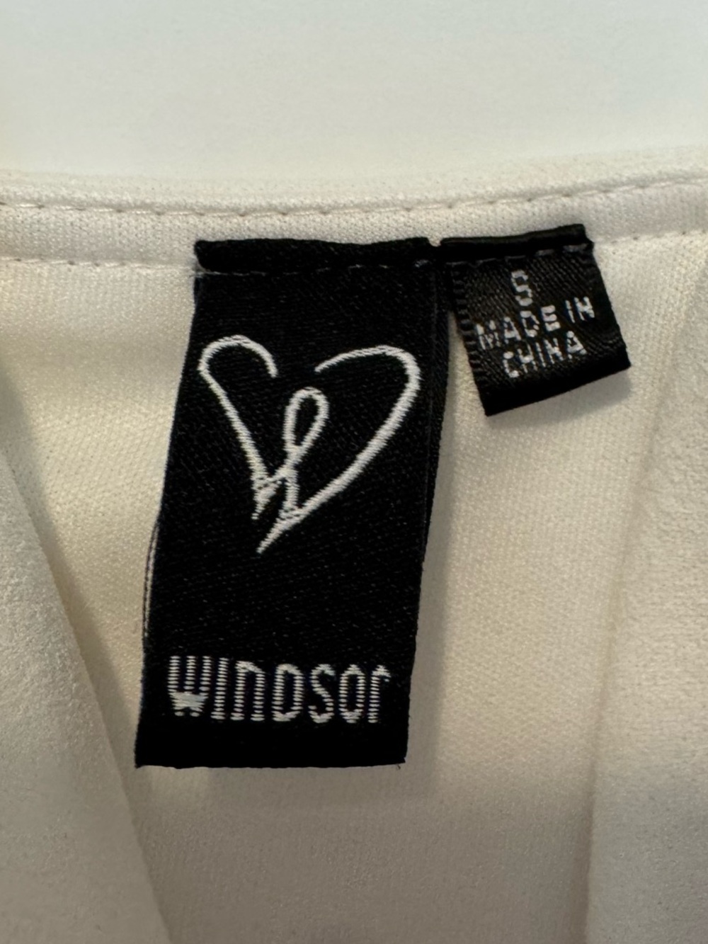 Windsor White Rhinestone Cutout Mini Dress for Bride, Bachelorette, Club - Picture 4 of 6